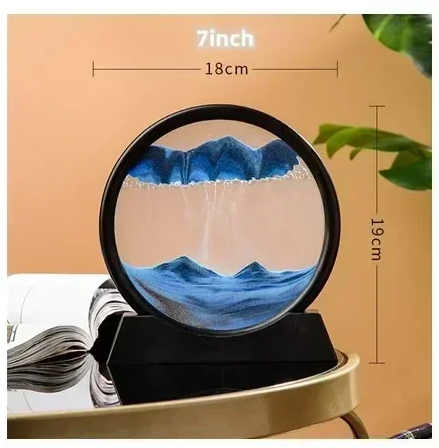 3D Ocean Motion Sand Art