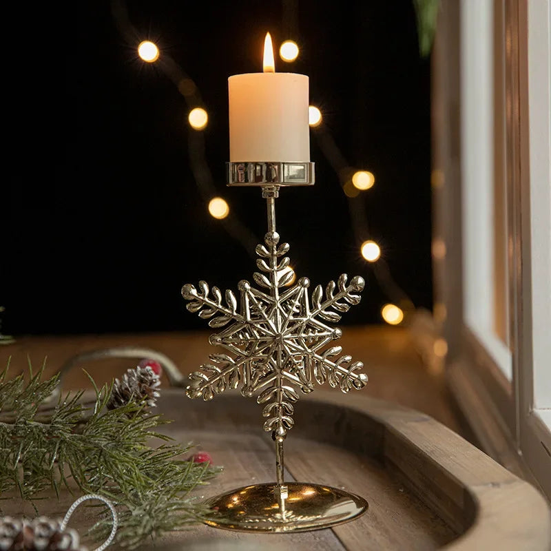 Christmas Votive Metal Tealight Candle Holder