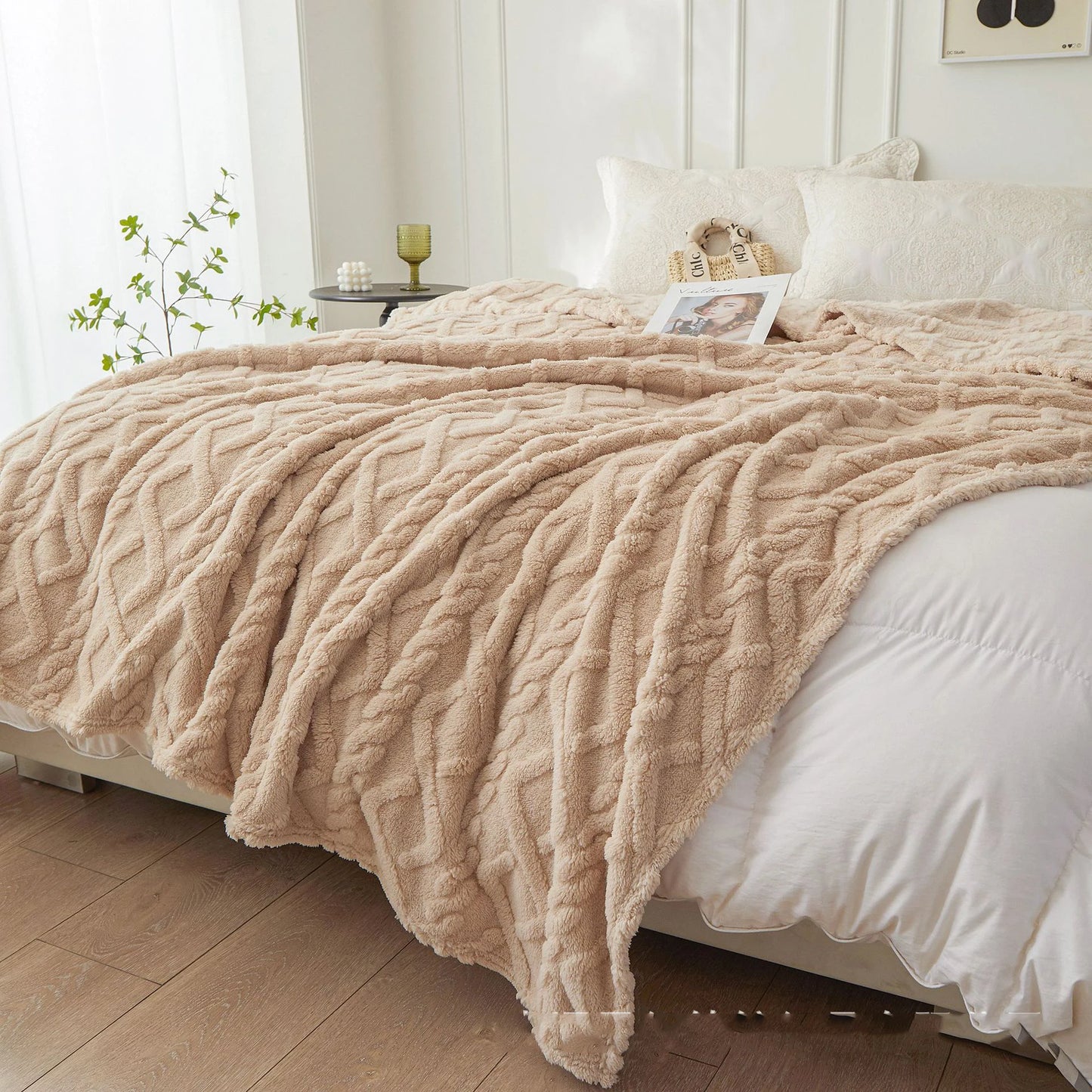 Room Decor Soft Fluffy Blanket