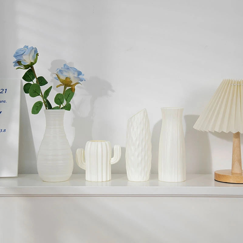 Nordic Modern Plastic Vase