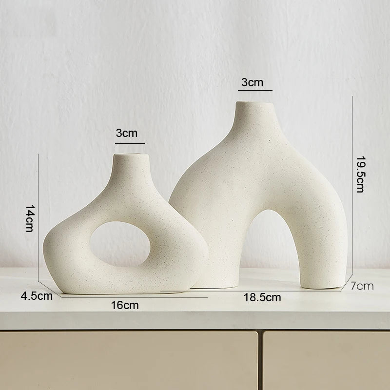 Home Decor Nordic Ceramic Vase