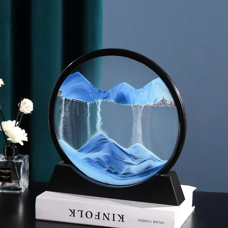 3D Ocean Motion Sand Art