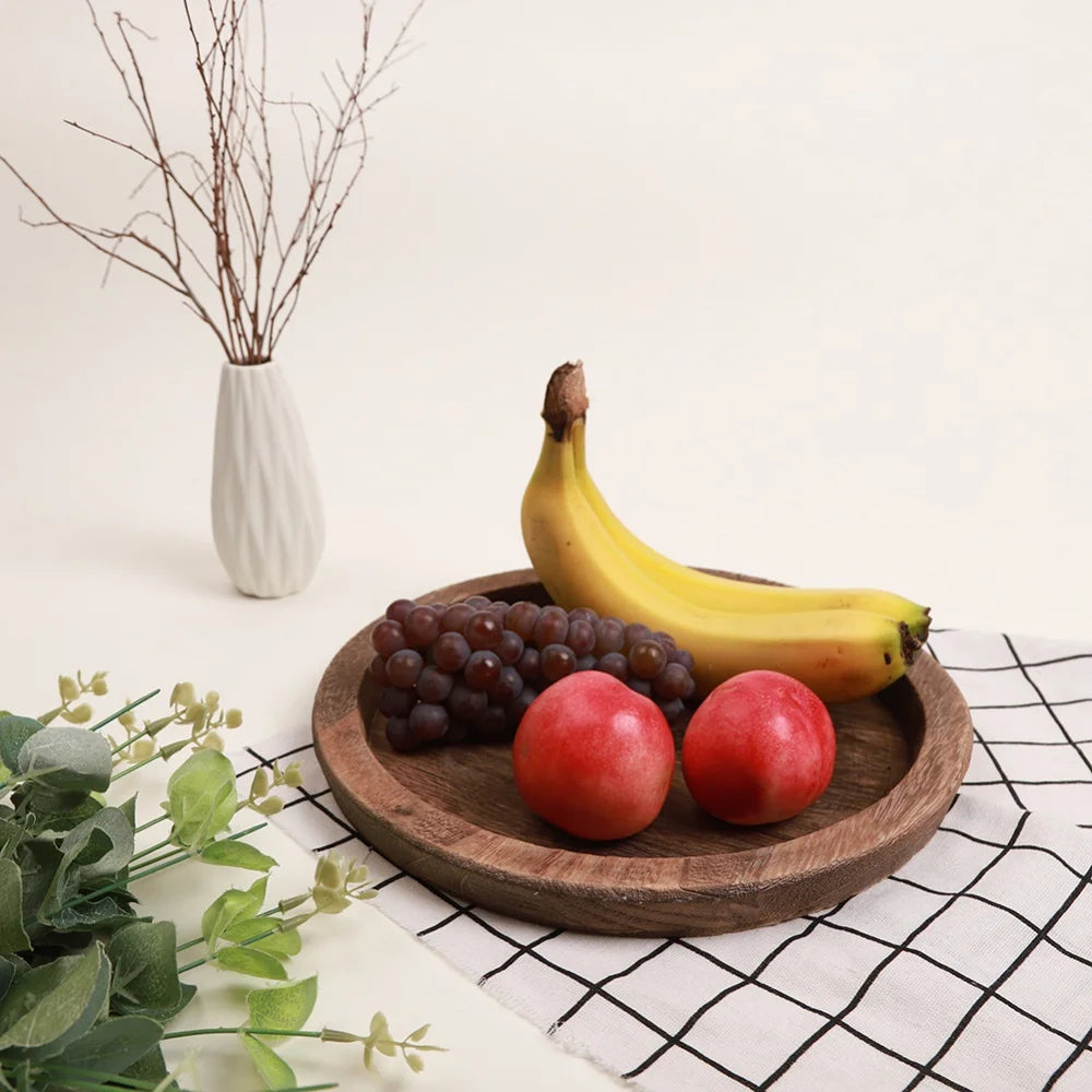 Rustic Wooden Tray Home Decor