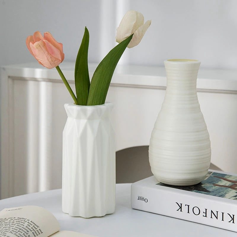 Nordic Modern Plastic Vase