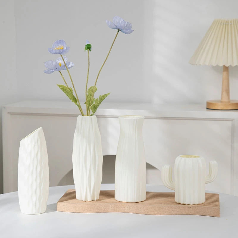 Nordic Modern Plastic Vase
