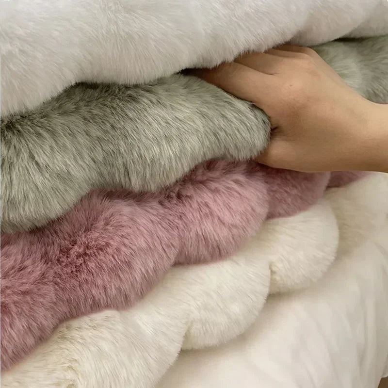 Nordic Fluffy Round Rug
