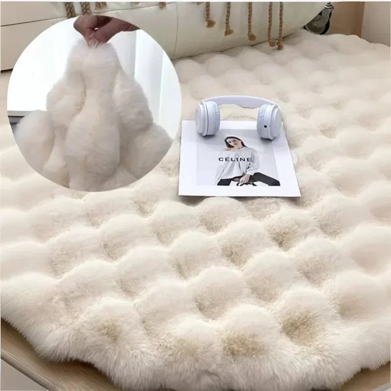 Nordic Fluffy Round Rug
