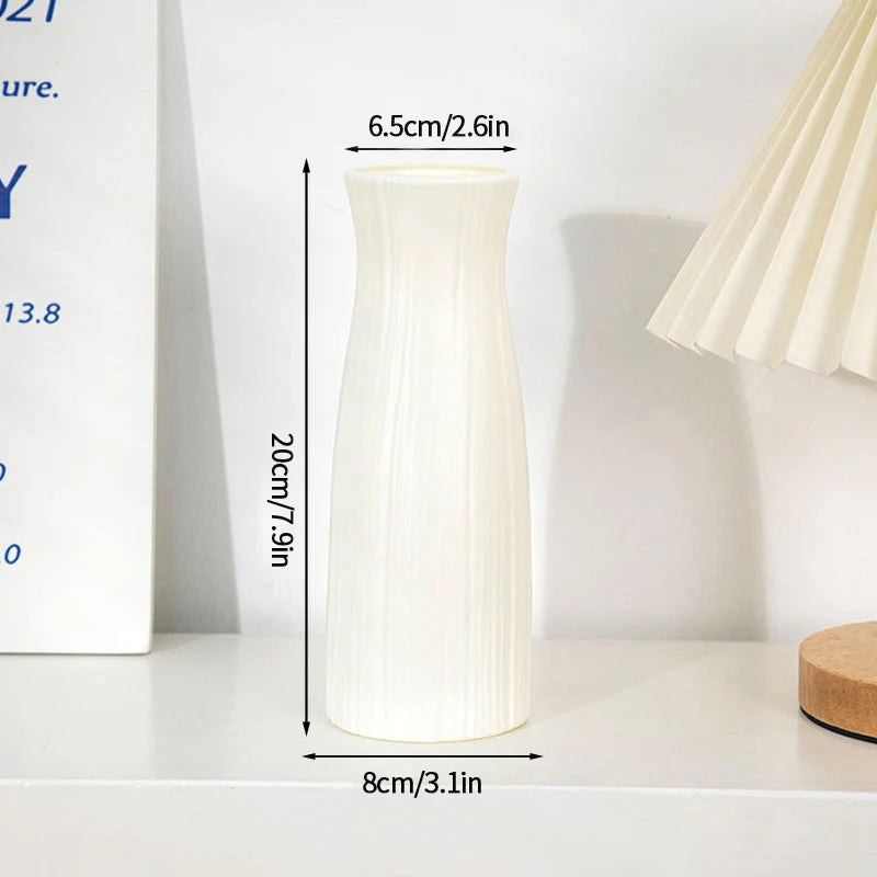Nordic Modern Plastic Vase