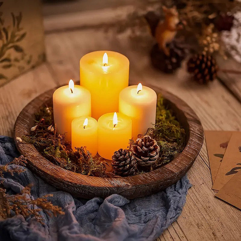 Rustic Wooden Tray Home Decor