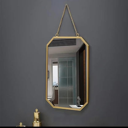 Nordic Style Art Rectangular Wall Mirror