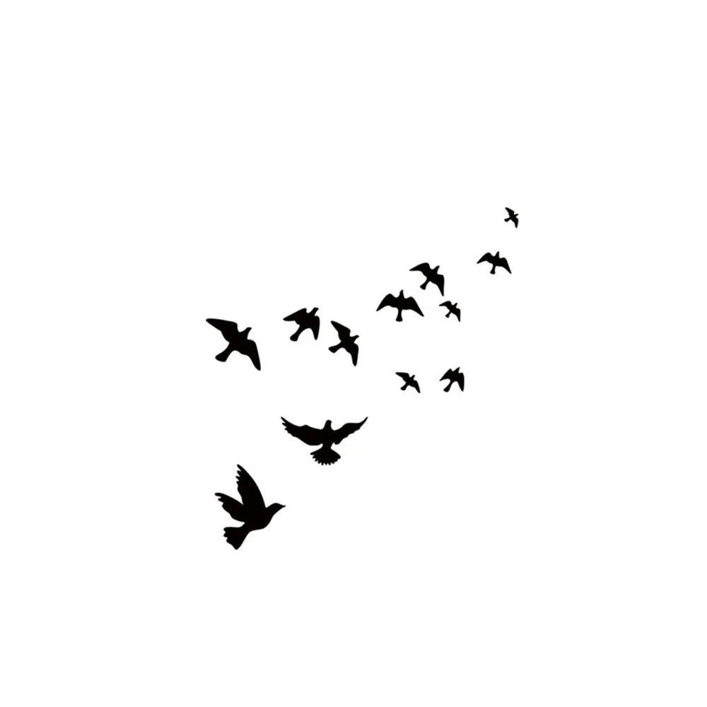 Soaring Birds PVC Wall Stickers