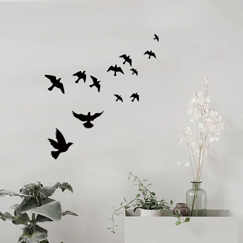 Soaring Birds PVC Wall Stickers