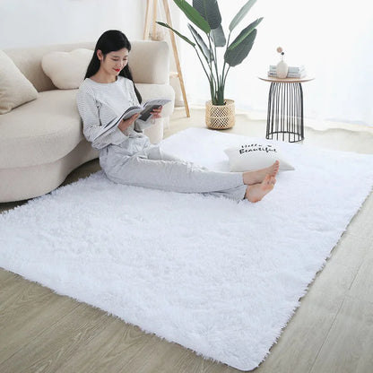 Kids’ Rainbow Carpet for Girls – Large, Soft, and Colorful Rug for Living Room or Bedroom. Perfect as a bedside or children’s room floor mat, featuring a cute and cozy design
