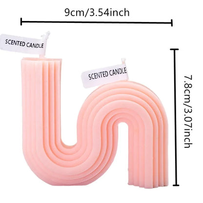 S - Shaped Scented Candles