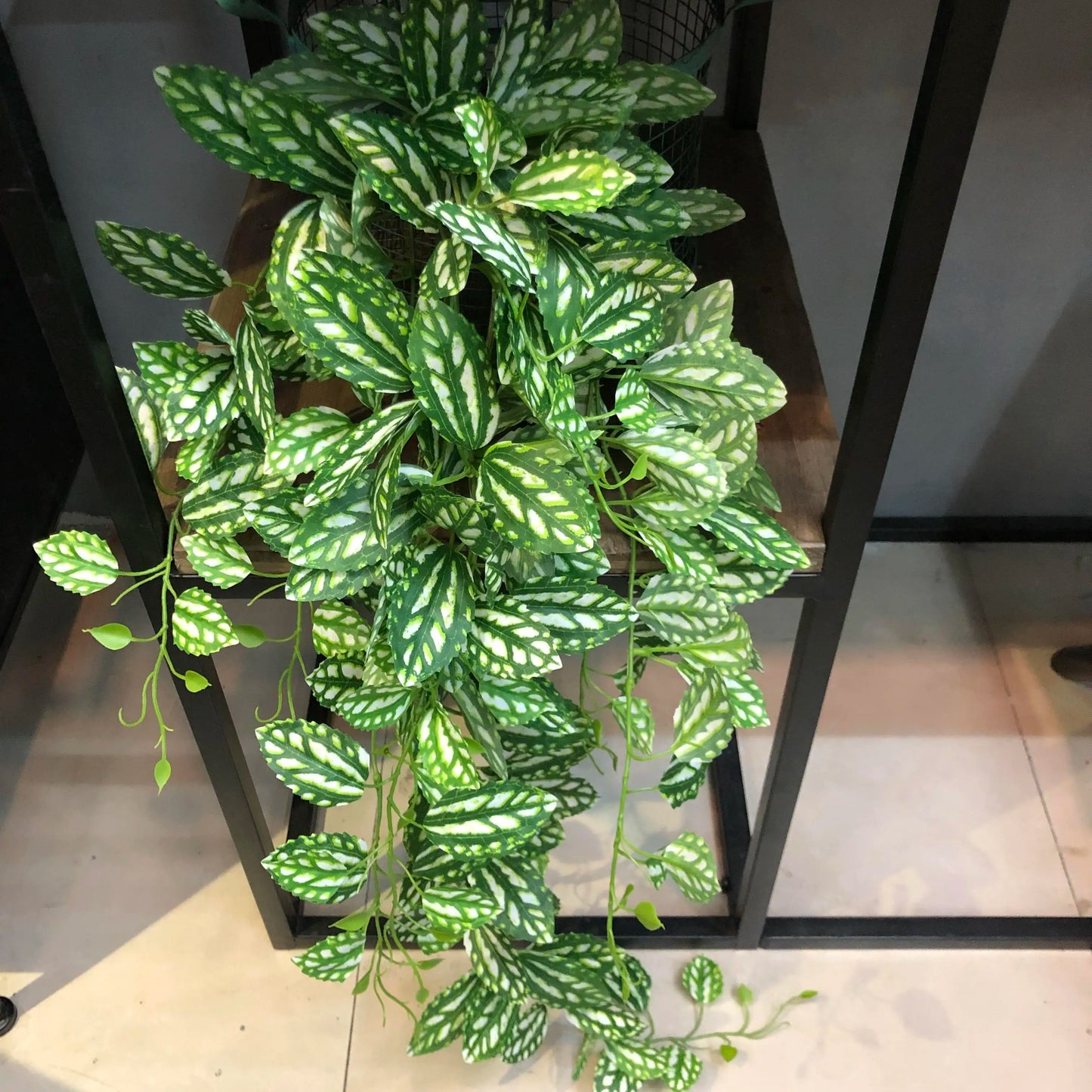 Artificial Green Tropical Vine Wall Hanging Plant