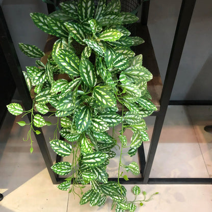 Artificial Green Tropical Vine Wall Hanging Plant