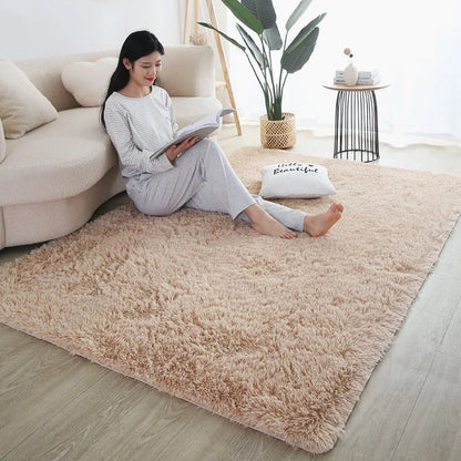 Kids’ Rainbow Carpet for Girls – Large, Soft, and Colorful Rug for Living Room or Bedroom. Perfect as a bedside or children’s room floor mat, featuring a cute and cozy design