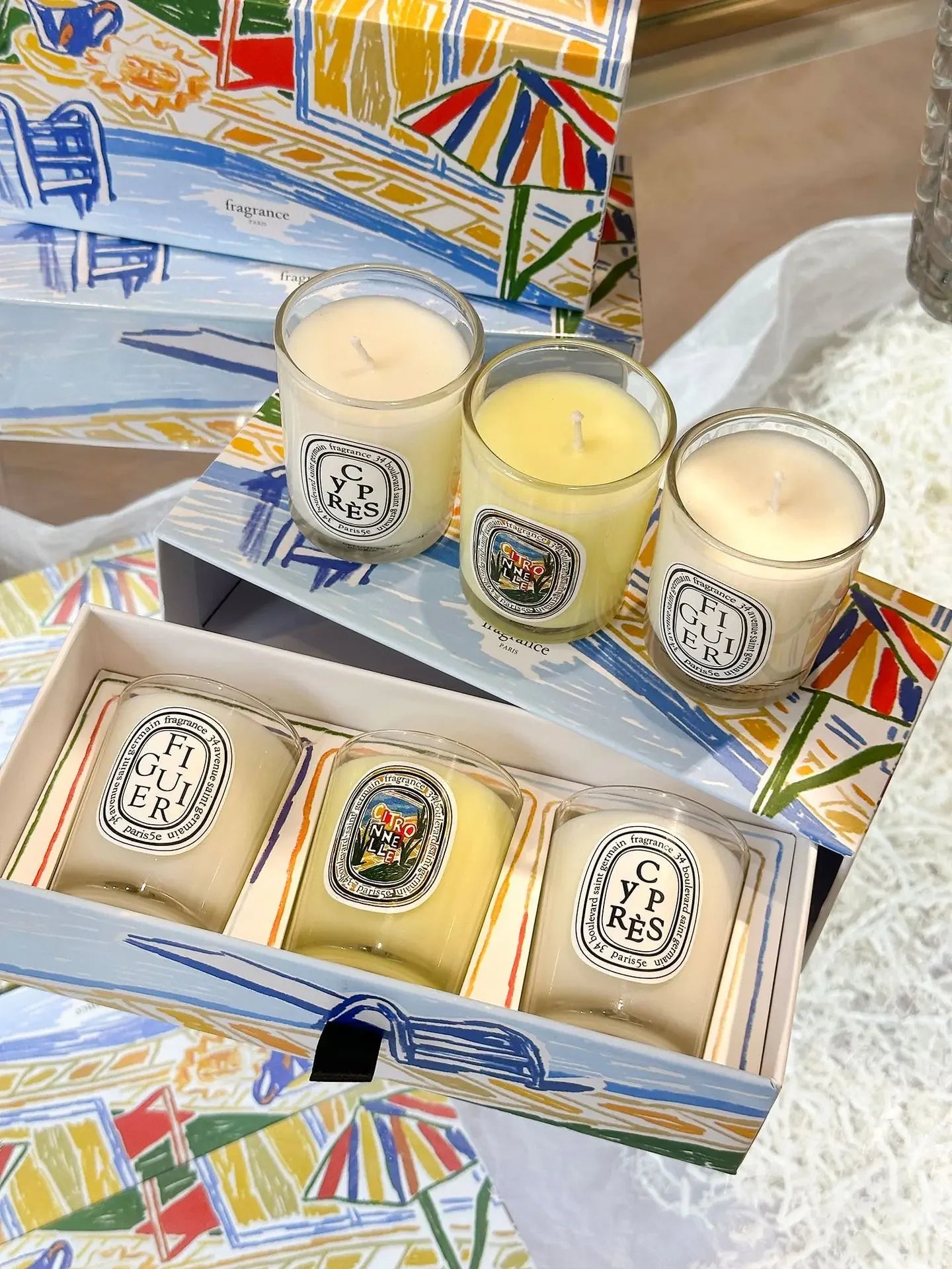 Natural Plant-Based Aromatherapy Candle – French Fragrance, Fresh Elegant Scent, Long-Lasting Home Aroma Gift