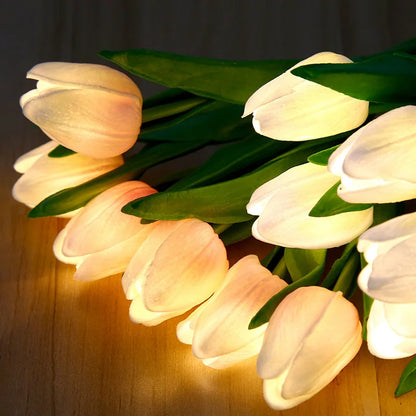 LED Tulip Night Lamp – Romantic Flower Desk Light for Bedroom & Table Decor