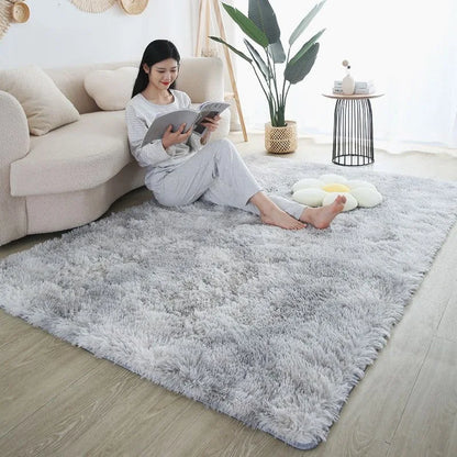 Kids’ Rainbow Carpet for Girls – Large, Soft, and Colorful Rug for Living Room or Bedroom. Perfect as a bedside or children’s room floor mat, featuring a cute and cozy design