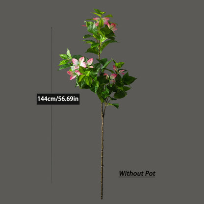 82–144cm Large Artificial Ficus Tree – Tall Faux Magnolia & Banyan Plant for Home & Garden Décor