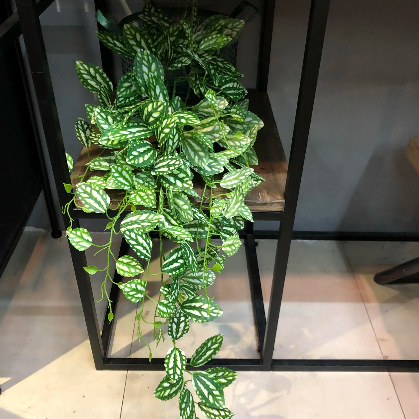 Artificial Green Tropical Vine Wall Hanging Plant