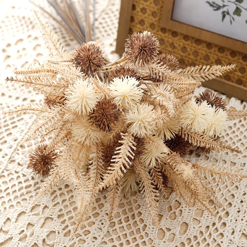 6/12pcs Artificial DIY Flower Plant Home Decor