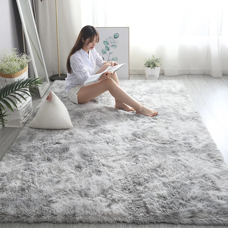 Fluffy Soft Rectangular Rug