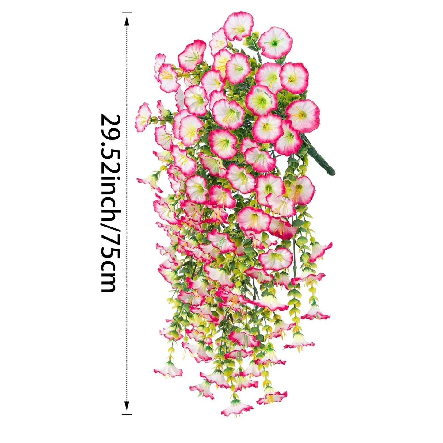 UV-Resistant Artificial Hanging Flowers & Plants – For Home Decor