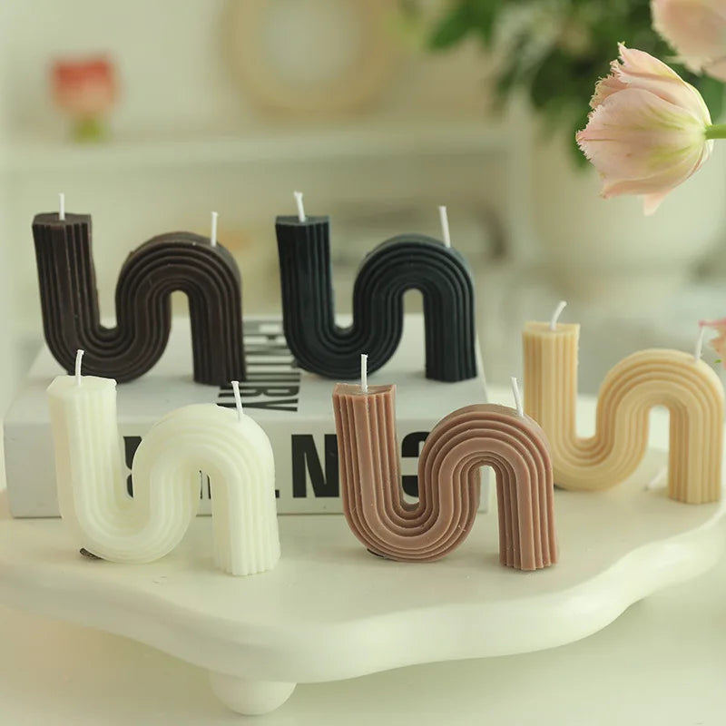 S - Shaped Scented Candles