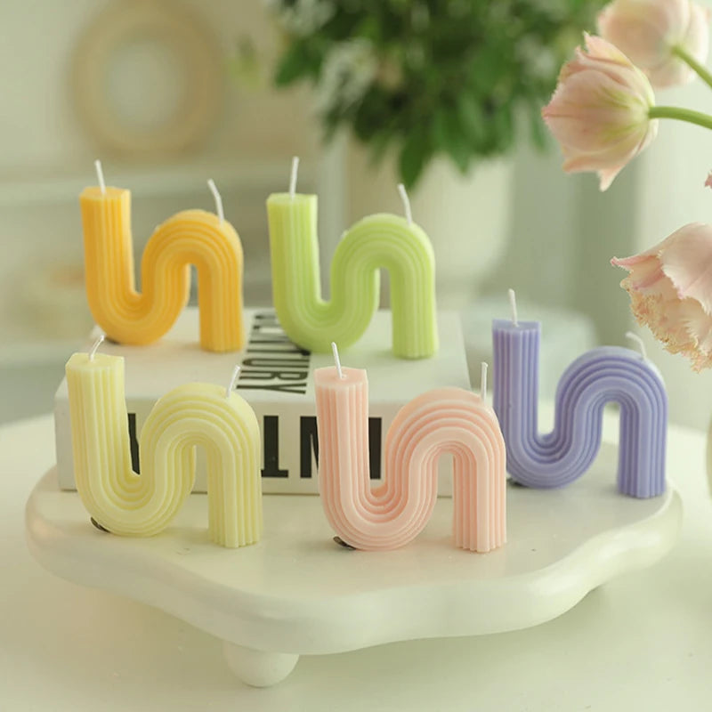 S - Shaped Scented Candles