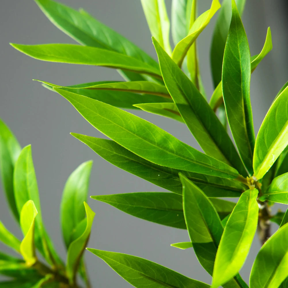 50–133cm Large Artificial Palm Tree – Tropical Faux Bamboo & Agave Plant for Home & Garden Décor