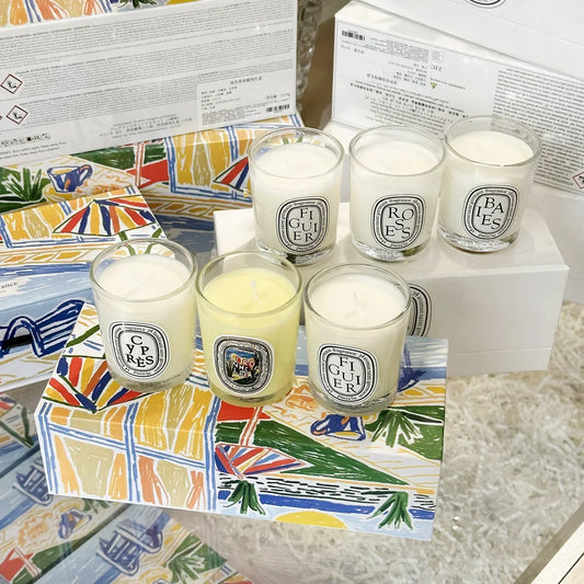 Natural Plant-Based Aromatherapy Candle – French Fragrance, Fresh Elegant Scent, Long-Lasting Home Aroma Gift