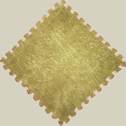 30×30CM Soft Plush Kids Play Mat – Interlocking Puzzle Floor Tiles, Warm Exercise & Decorative Carpet for Children