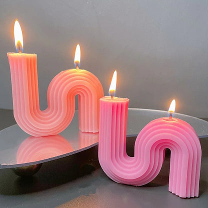 S - Shaped Scented Candles