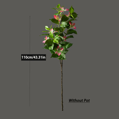 82–144cm Large Artificial Ficus Tree – Tall Faux Magnolia & Banyan Plant for Home & Garden Décor