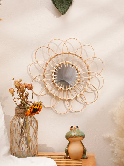 Hand Knitting Decorative Wall Mirror