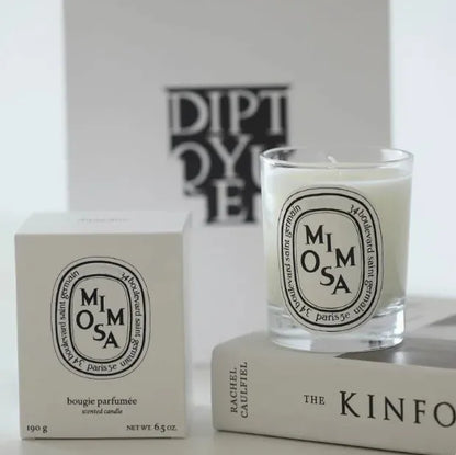 Natural Plant-Based Aromatherapy Candle – French Fragrance, Fresh Elegant Scent, Long-Lasting Home Aroma Gift