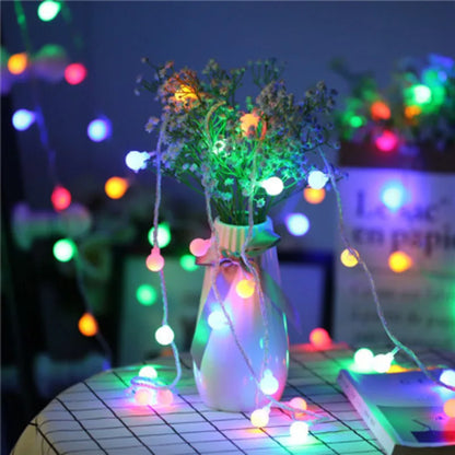 10M Small Ball Fairy Lights Globe String Lights USB/Battery Operated Decor Lights