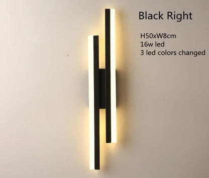 Modern LED Wall Lamp – Copper Pipe Accent with Acrylic Lampshade for Indoor Lighting