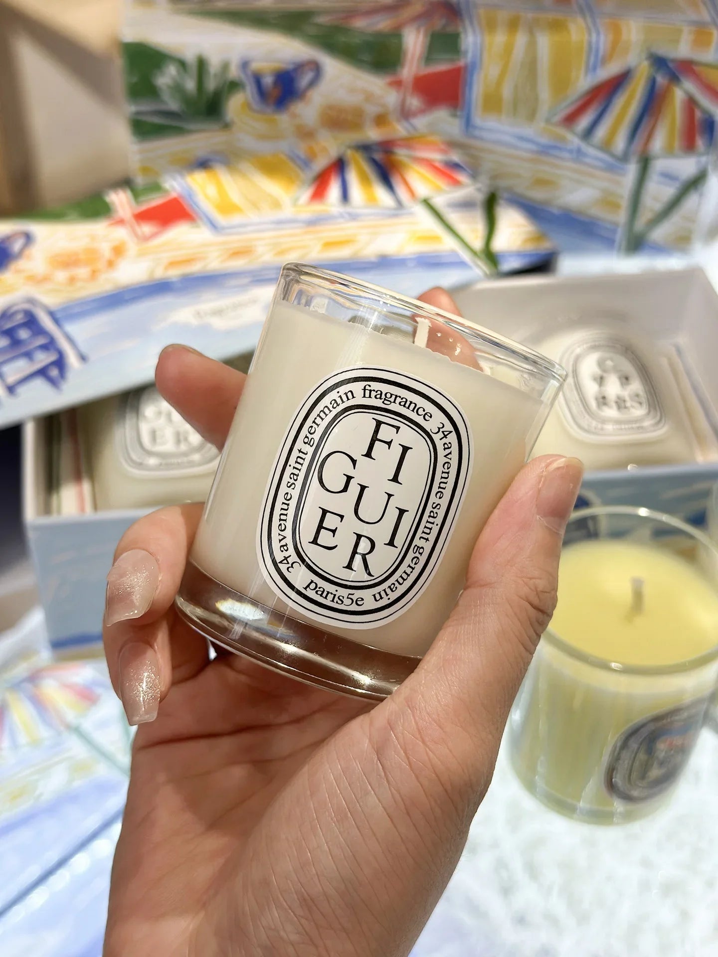 Natural Plant-Based Aromatherapy Candle – French Fragrance, Fresh Elegant Scent, Long-Lasting Home Aroma Gift
